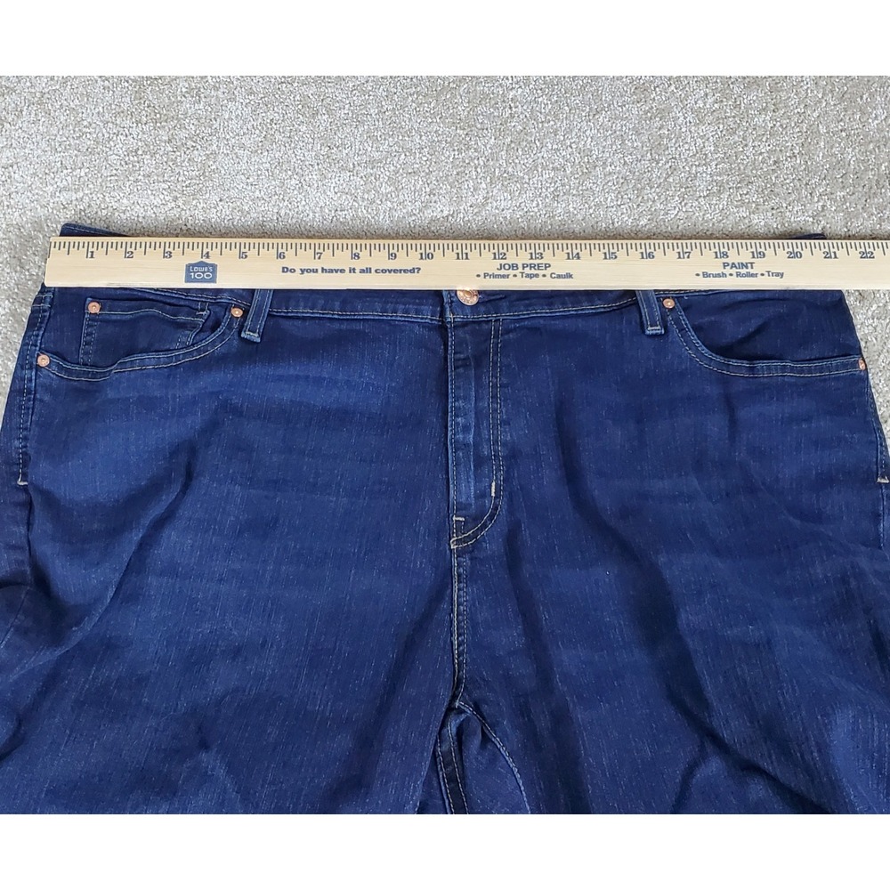 Levis Strauss Signature Women's Jeans Size 24M Mid Rise Boot Cut SeeMeasurements - Picture 6 of 16